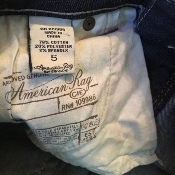 𝅺AMERICAN Rag Bermudas Denim Jean Shorts - Picture 3 of 7